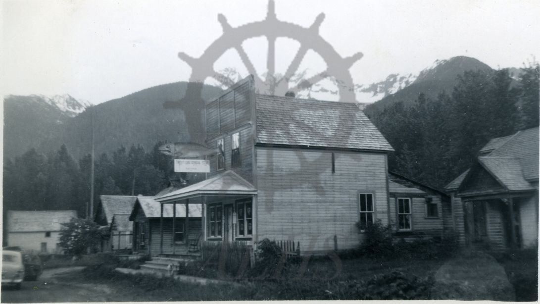 2003.026.191 Trout Lake General Store, 1951 Arrow Lakes Historical