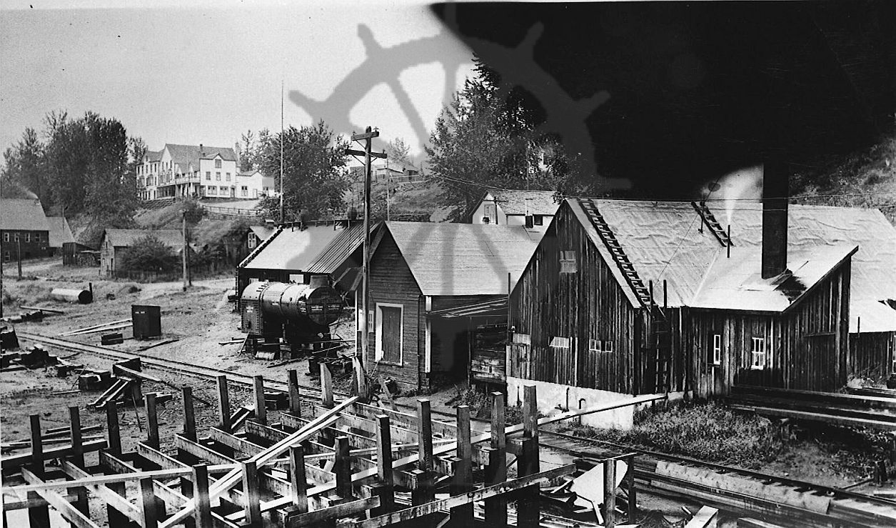 2014.003.4564 Building boat Beaton, CPR shipyard, 1928 | Arrow Lakes ...