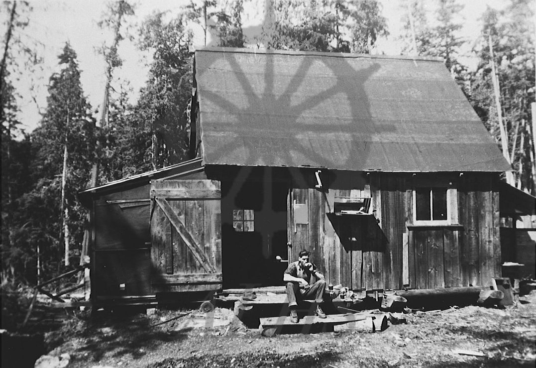 2014.003.5095 1943, ‘Mountain Camp’ cook house Arrow Lakes Historical