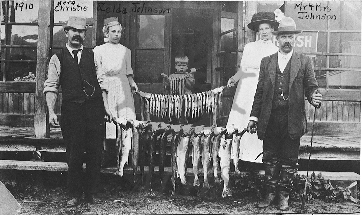 2014.003.5521 Herb Christie Meat & Fish Market Trout Lake Arrow Lakes