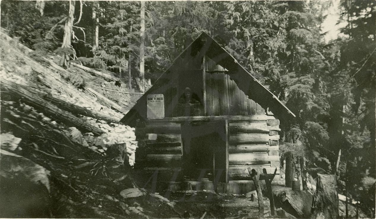 2020.011.2.8.1 Cabin Wilson Lake 1933 Arrow Lakes Historical Society