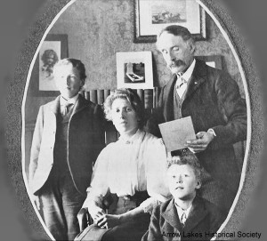 Herbert Herridge, Charlotte Herridge, Willie Herridge, younger son Archie